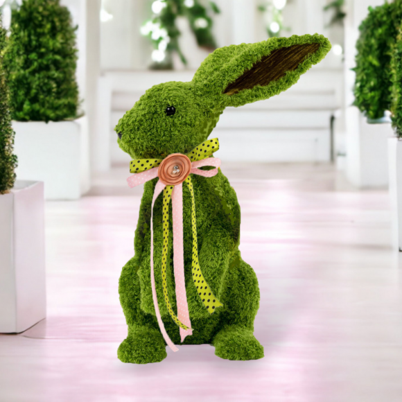 Green Garden Bunny Standing