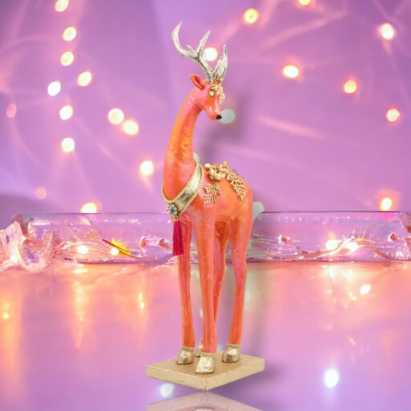 24in Orange Wonderland Deer
