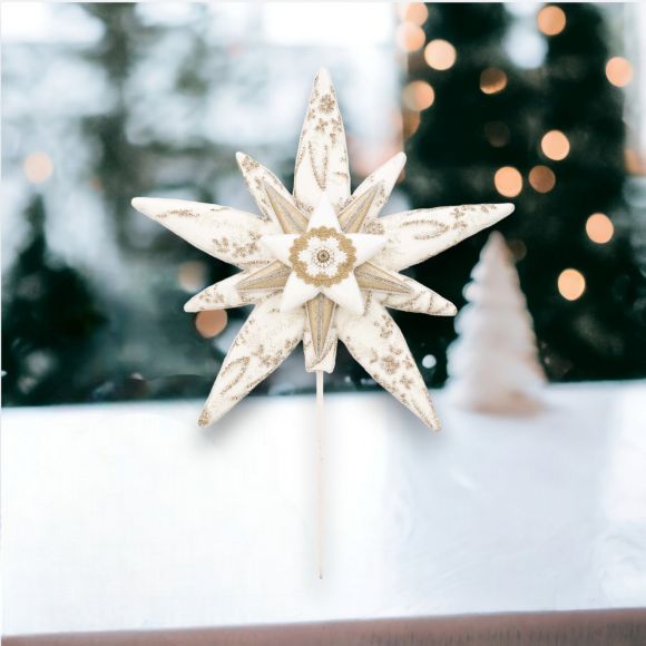 25in Winter Lace Snowflake