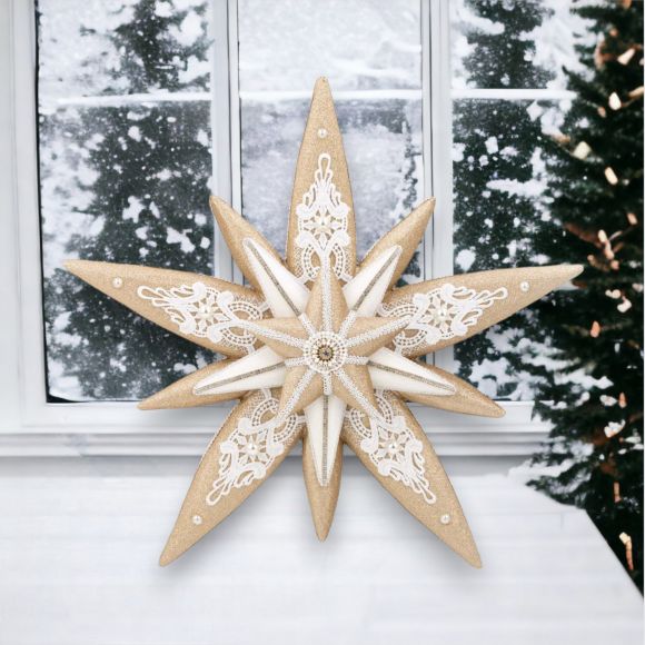 19in Winter Lace Snowflake