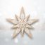 19in Winter Lace Snowflake