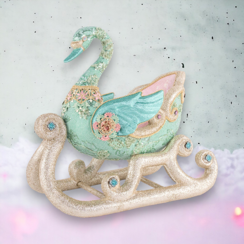 21in Swan Sleigh - NEW 2024