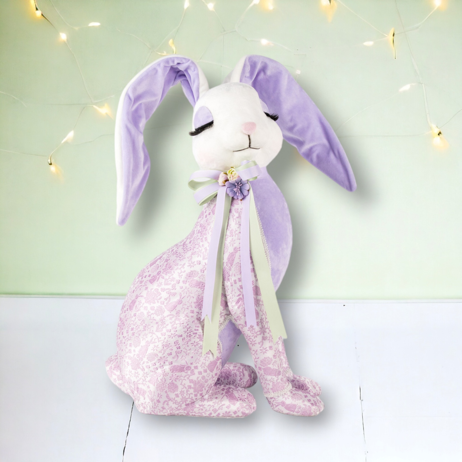 DecemberDiamonds: 22in Lavender Sassy Bunny Min/1