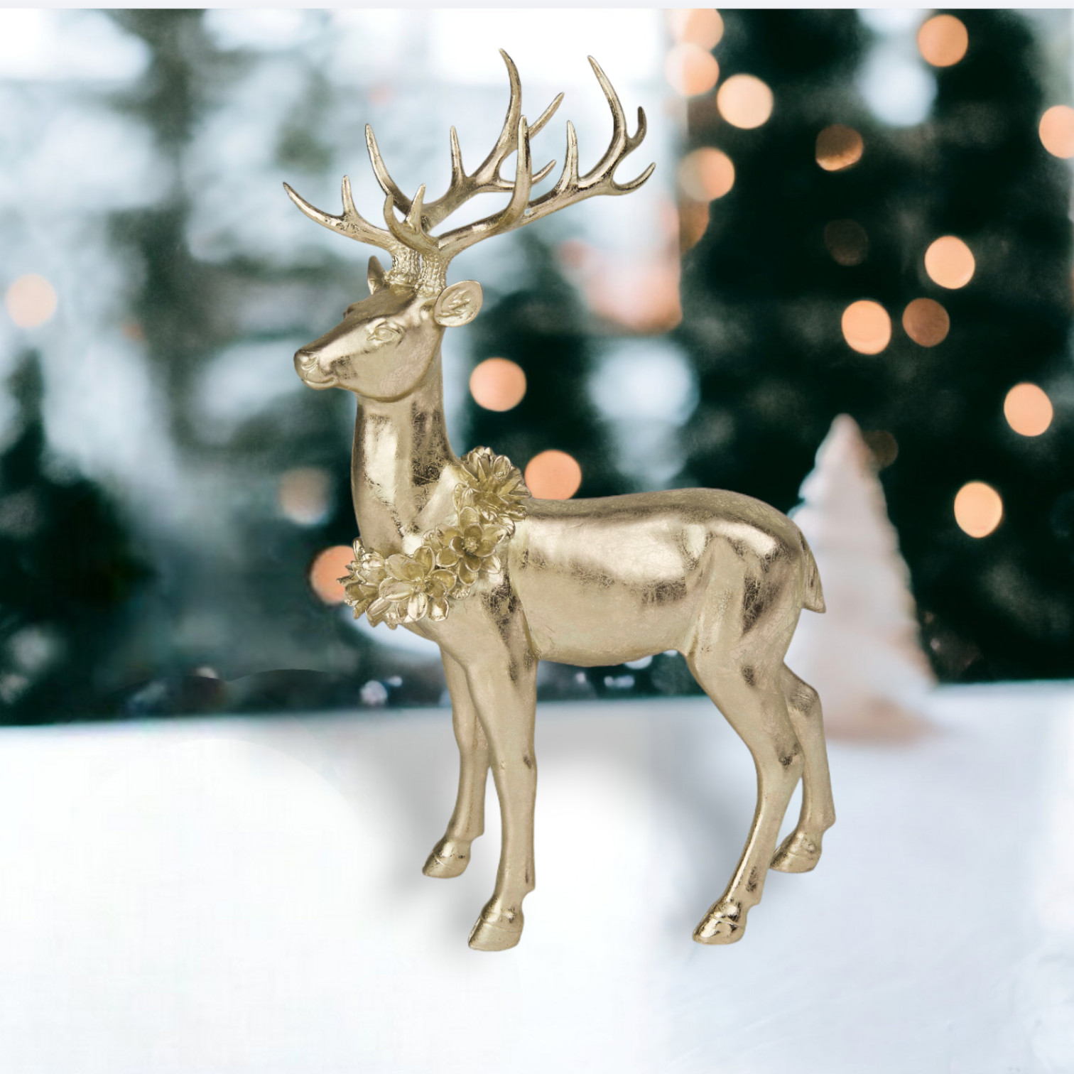 DecemberDiamonds 10in Gold Deer Laying NEW 2024   29 29089 PhotoRoom 