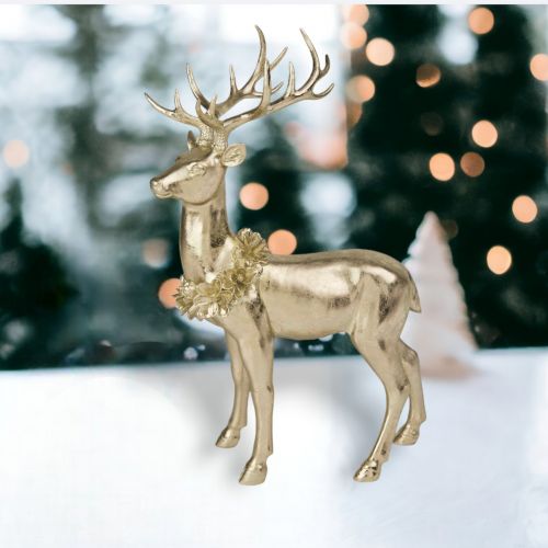 10in Gold Deer Laying - NEW 2024