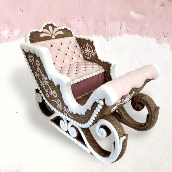 Gingerbread Sleigh - IN STOCK