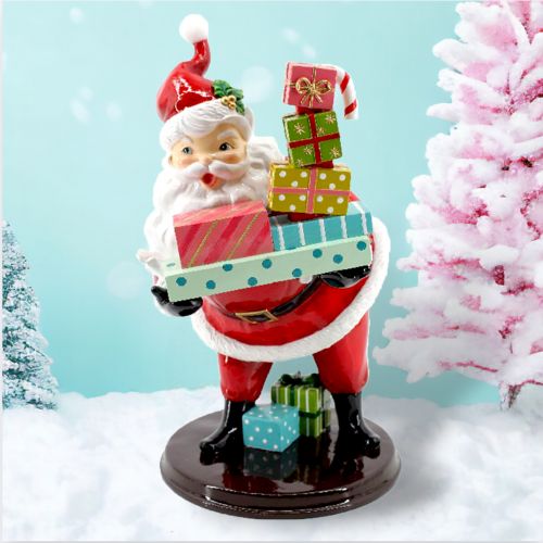 Retro Santa w/Gifts