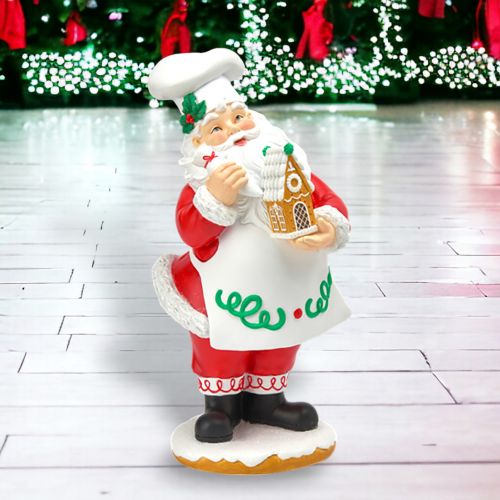15"Sprinkles Santa w/Candy House - IN STOCK