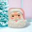 Pink Santa Head Planter - IN STOCK
