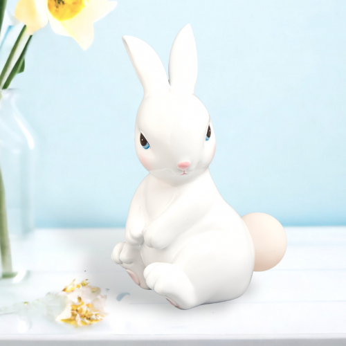 White Bunny w/LED Tail - NEW Spring 2024