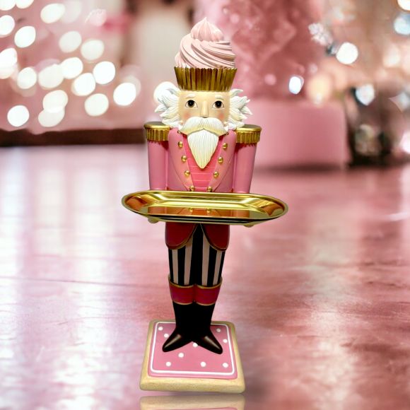 Candy Town Nutcracker w/Tray - IN STOCK