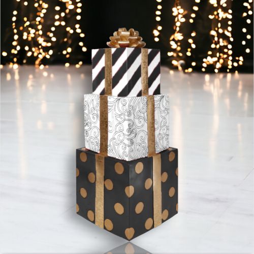 51in Deco Stacked Gift Boxes - NEW 2024