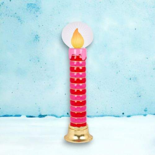 40.5in Vintage Red LED Candle Display - NEW 2024