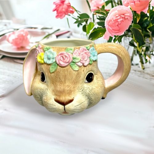 Bouquet Bunny Mug