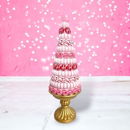 16in Valentine Macaron Tower