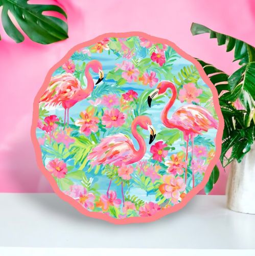 11in Flamingo Plate Min/8