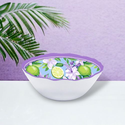 6.5in Lavender Lime Bowl Min/8