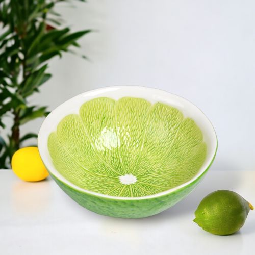 Lime Citrus Dolomite Bowl Min/8