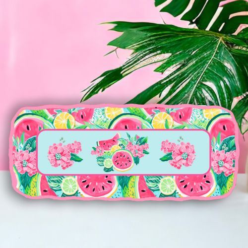 19in Preppy Watermelon Tray Min/4