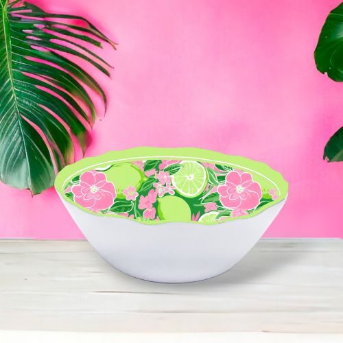 6.5in Preppy Lime Bowl Min/8