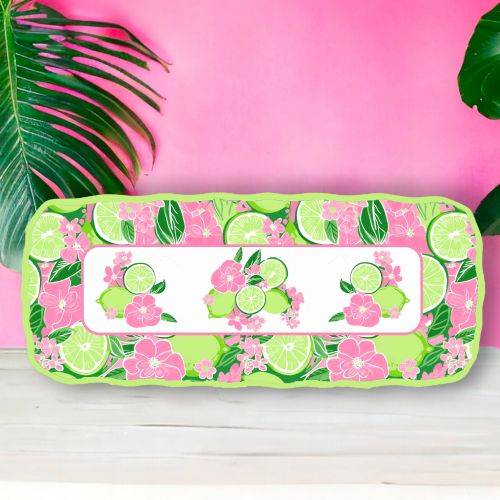 19in Preppy Lime Tray Min/4