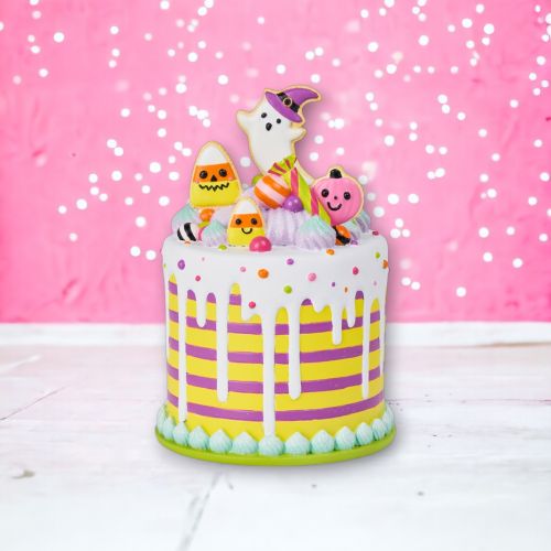 8in Halloween Cake Min/2