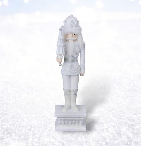 14in White Nutcracker Min/2