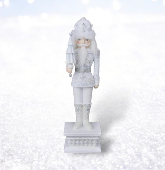 14in White Nutcracker Min/2
