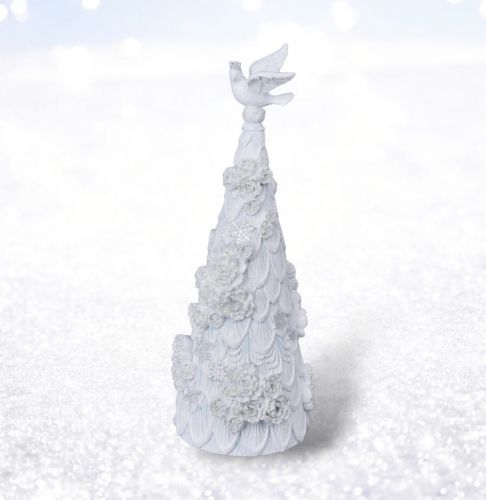 16in White Christmas Tree Min/2