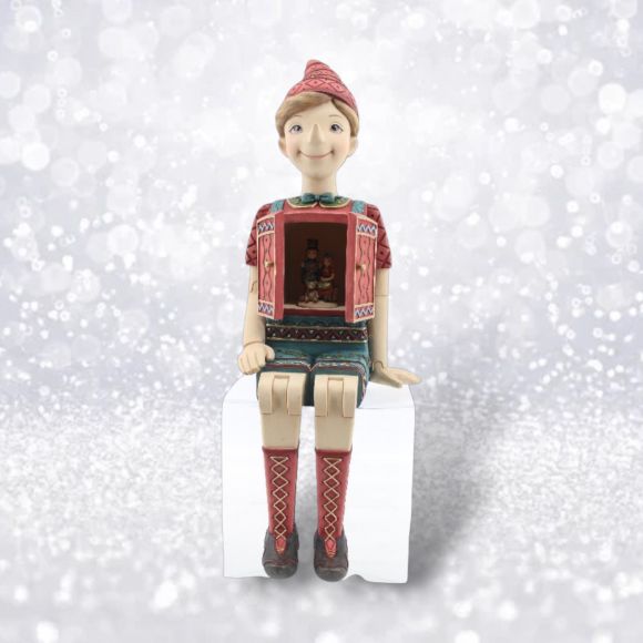 18in Pinocchio w/Music Box Min/1