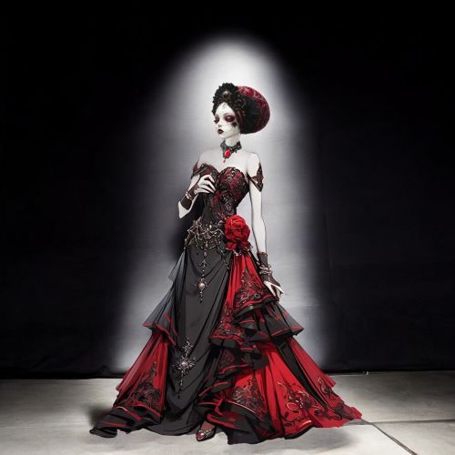 Blood Moon Wedding Bride Display Min/1