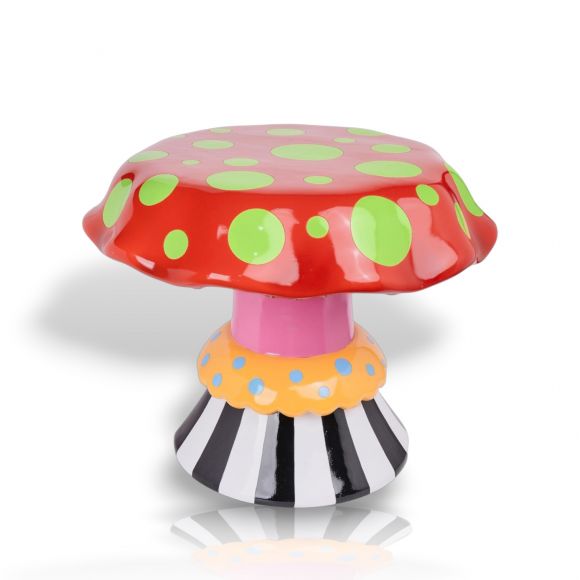 21in Artsy Mushroom Garden Stool - NEW Spring 2026