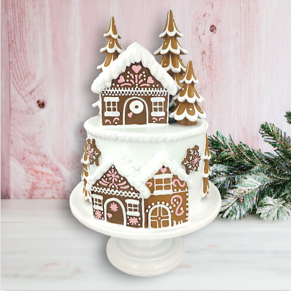 Gingerbread Tiered Cake - IN STOCK