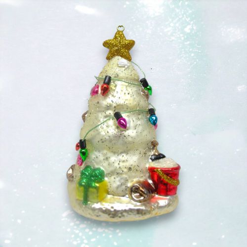 Shimmer Sand Tree Orn