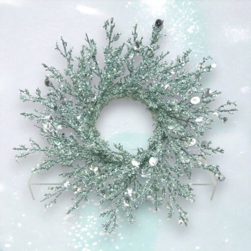 Green Shimmer Wreath