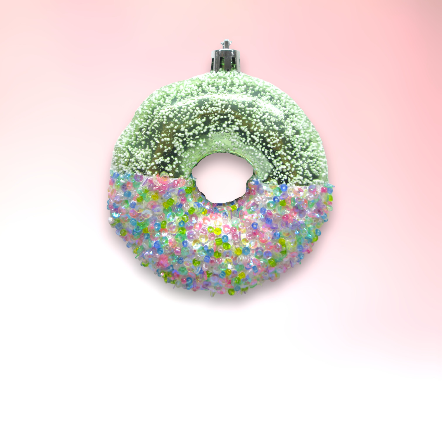 DecemberDiamonds Green Donut Orn NEW 2024   79 79154 PhotoRoom 