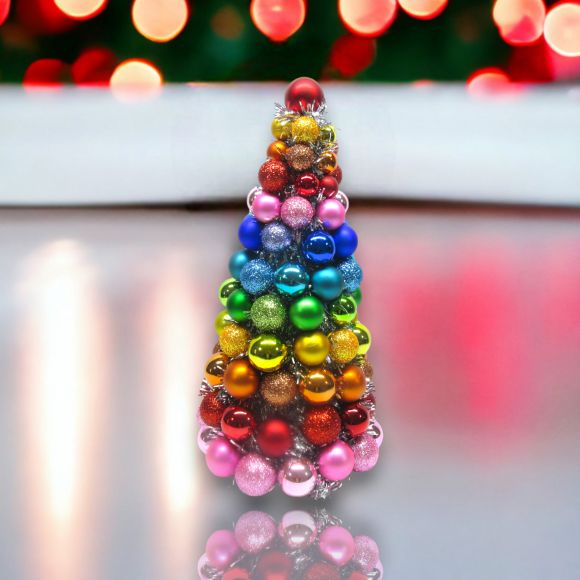 15.5in Rainbow Ball Tree - IN STOCK
