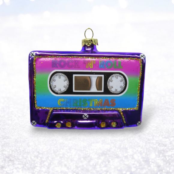 Neon Purple Cassette Orn Min/6 - NEW in Stock AUG 2025