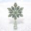 12in Jeweled Snowflake Tree Topper Min/4