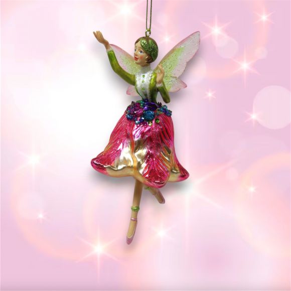 6in Lily Fairy Orn Min/6 - NEW - DUE AUG 2025