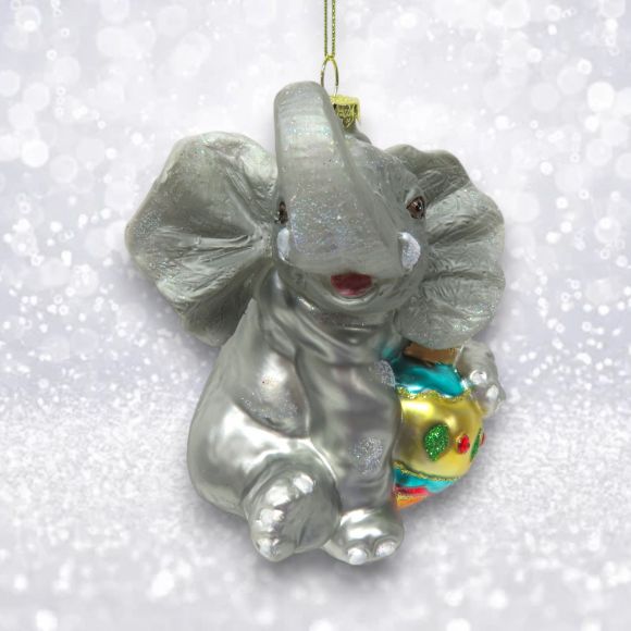 Circus Elephant w/Orn Min/6 - NEW - DUE AUG 2025