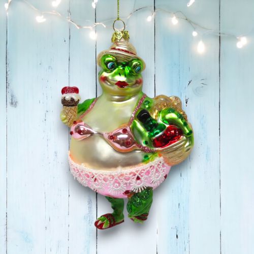 Plump Beach Frog Lady Orn Min/6