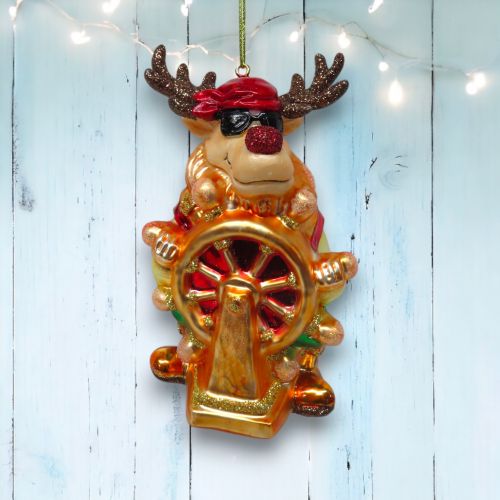 Pirate Reindeer Orn Min/6