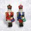 2 Asst Nutcracker w/Drum Orn - IN STOCK