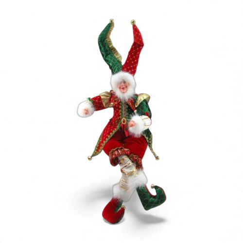24in Red/Green Jolly Elf Min/1