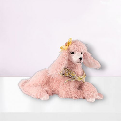 20in Pink Poodle Laying - NEW 2026