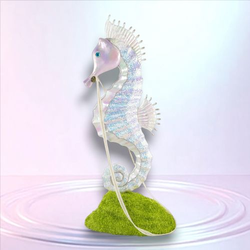 55in Seahorse w/Rope on Moss Base - NEW 2026