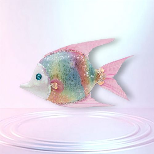 10.5in Rainbow Angel Fish - NEW 2026