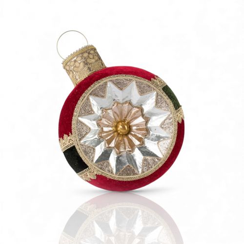 19in Lrg Red Bauble Min/1