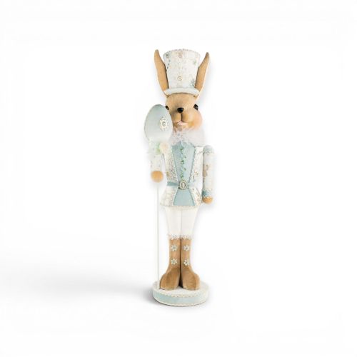 40in Brown Bunny Soldier Min/1